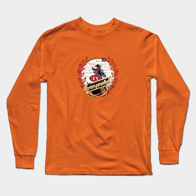 Vaquero Malt Liquor Long Sleeve T-Shirt by drunkdevo